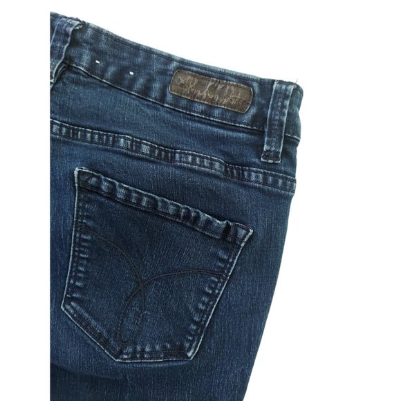 CALVIN KLEIN Women's Ultimate Skinny Dark Blue Jeans Size 30 x 29 - Picture 9 of 12